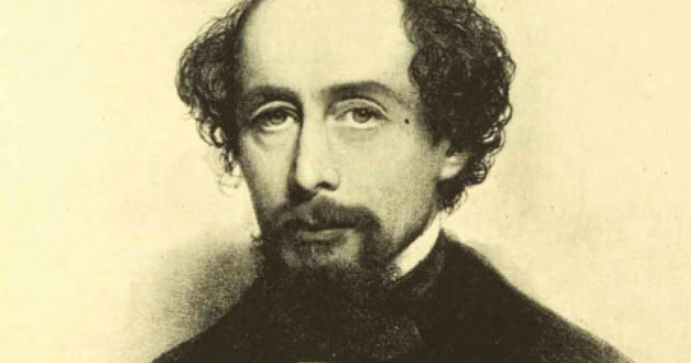 Scriitorul britanic Charles Dickens (1812 - 1870)