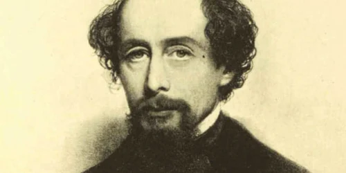 Scriitorul britanic Charles Dickens (1812 - 1870)