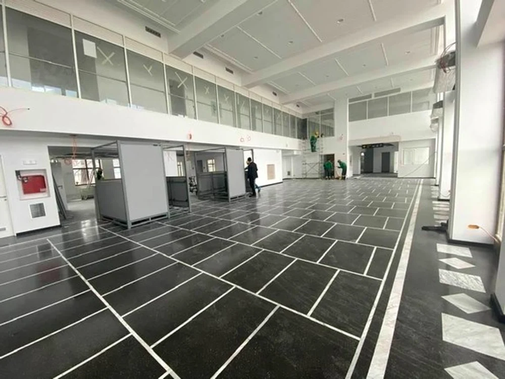 
    Rotonda Aeroportului Băneasa a fost modernizatăFotografii: CNAB  