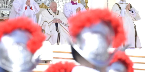 papa francisc slujba de paste 17 aprilie 2022 vatican foto epa efe
