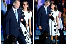 Regina Letizia a Spaniei și Felipe colaj getty images jpg