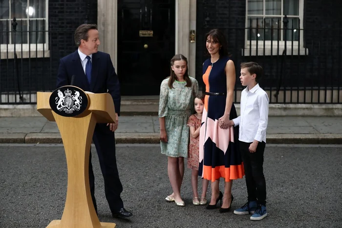 David Cameron a fost susținut de familia sa la momentul despărțirii