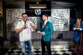 Catalin Maruta și Jorge, la un eveniment monden