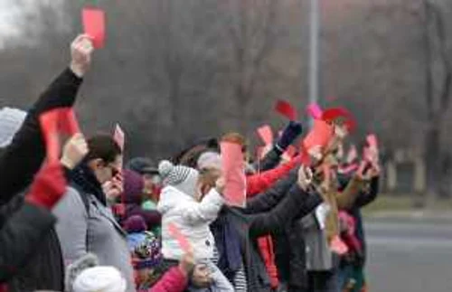 Protest mame - schimbări fiscale / FOTO Inquam Photos / Octav Ganea / 18 feb 2018