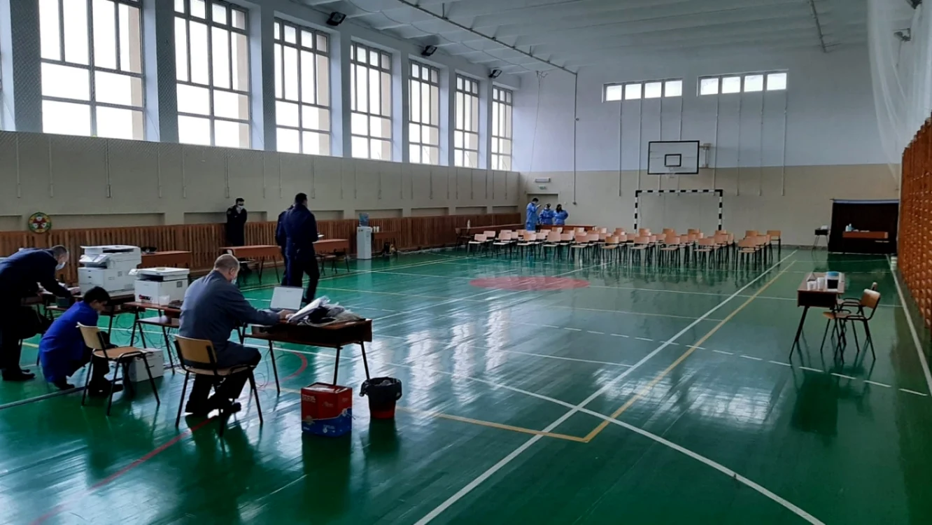 Centrul de refugiaţi de la Focşani Sursa Consiliul Judeţean Vrancea