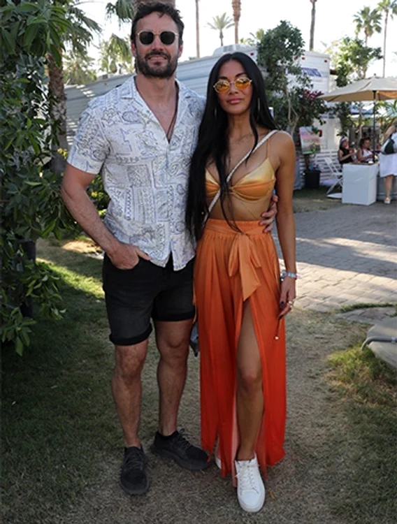 Nicole Scherzinger a venit cu iubitul, Thom Evans. Foto: Profimedia