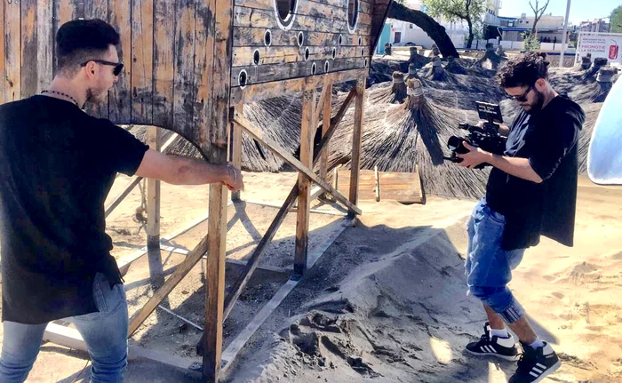 Alex, alături de Andra şi de David Bisbal