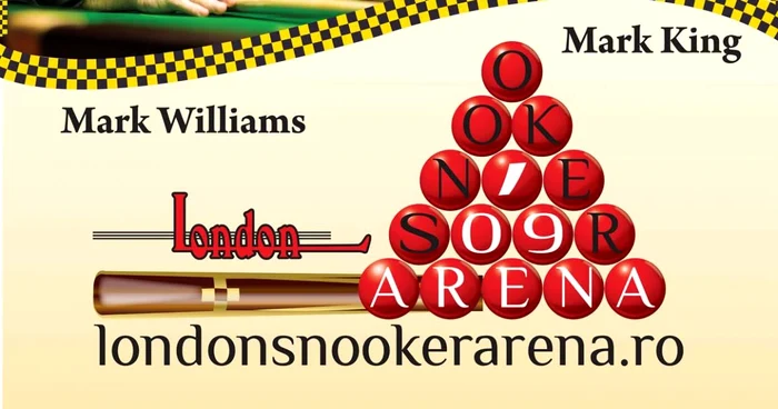 Snooker: Mark J. Williams şi Mark King vin în România