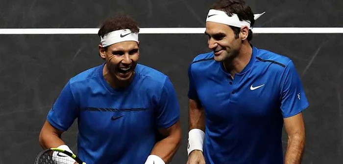 Rafa Nadal şi Roger Federer