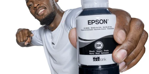 Epson parteneriat Usain Bolt FOTO PRNewsfoto / Epson Europe