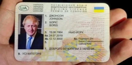 Permisul de conducere fals Foto AFP
