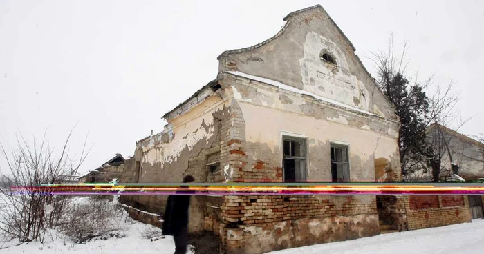 Casă nemţească în paragină