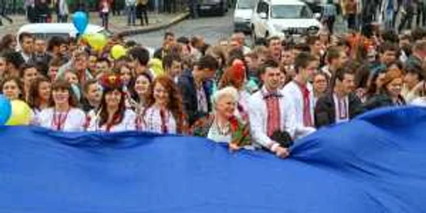 Steagul Ucrainei FOTO Mircea Barbu