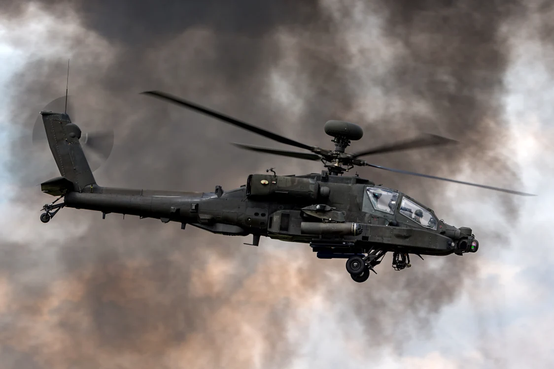 Un elicopter Apache, dobprât de armata iraniană