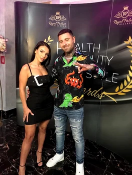 Francisca și TJ Miles au venit împreună la evenimentul „I Succes” /  Foto: Alina Erimia