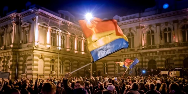Piaţa Tricolorului din Bacău. FOTO Facebook This is Bacau
