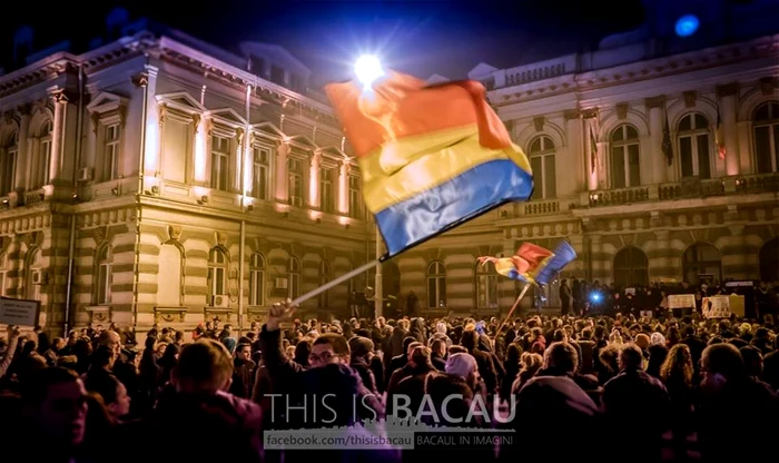 Piaţa Tricolorului din Bacău. FOTO Facebook This is Bacau