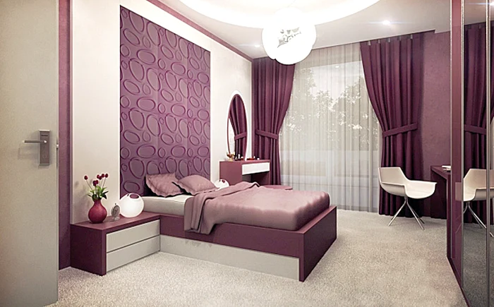 Dormitorul este primitor  şi gata pentru nebunii