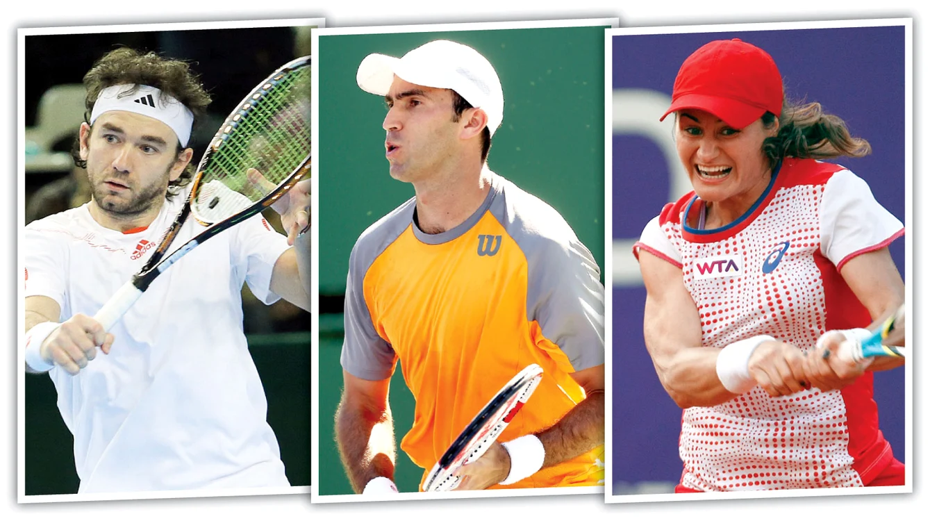Florin Mergea, Horia Tecău, Monica Niculescu
