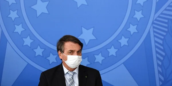 jair bolsonaro masca foto afp