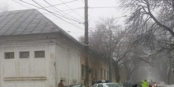 Politisti locali accidentati la Galati