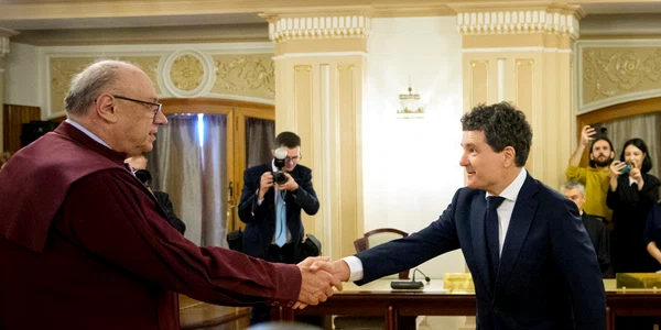  CCR a validat mandatul de președinte al lui Nicușor Dan FOTO Mediafax 