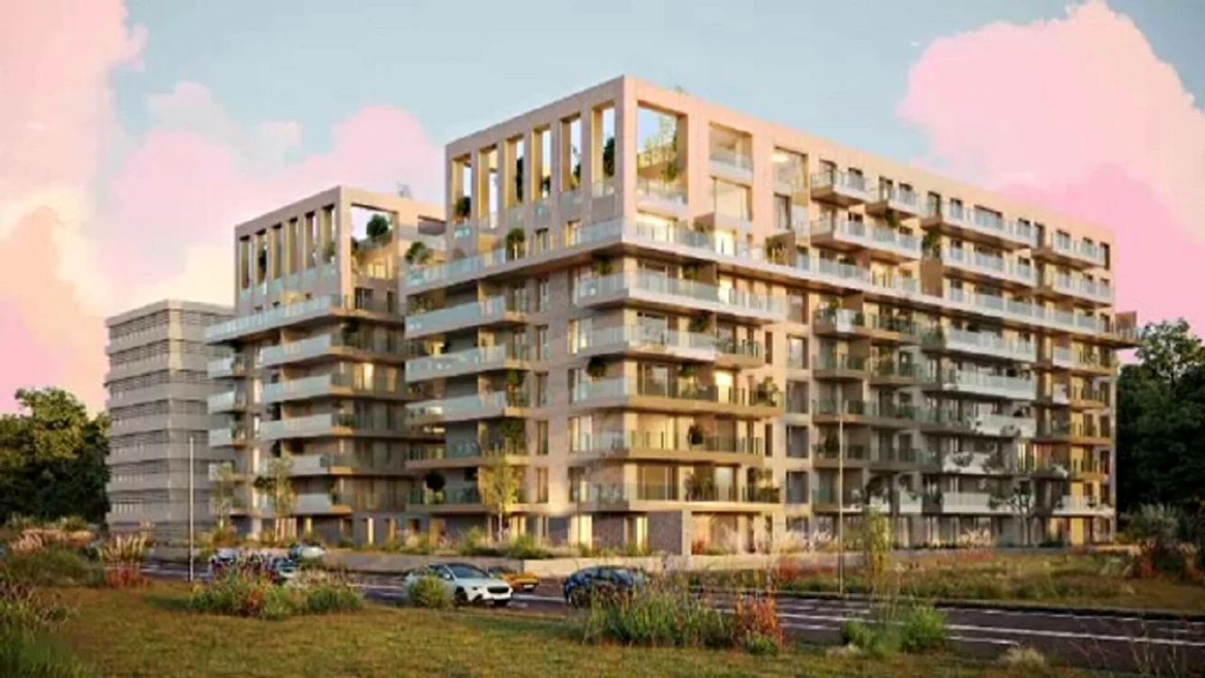 Un nou complex care se construiește în zona de Nord a Capitalei / foto: Pro TV