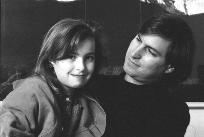 Steve Jobs şi Lisa, fata sa din relaţia cu Chrisann FOTO Apple/Walter Isacsson