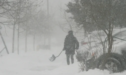 Viscol puternic în Canada și America de Nord. FOTO Profimedia