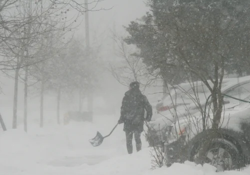 Viscol puternic în Canada și America de Nord. FOTO Profimedia