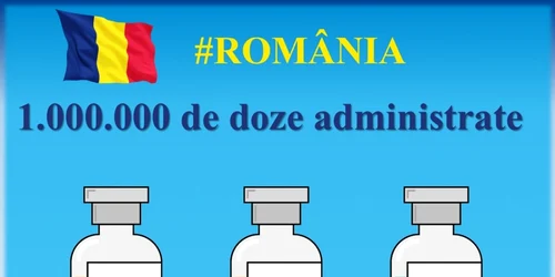 Peste un milion de doze de vaccin administrate