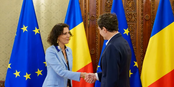 primirea comisarului european pentru egalitate, pregatire si gestionarea situatiilor de criza Hadja Lahbib FOTO Administratia Prezidentiala jpg