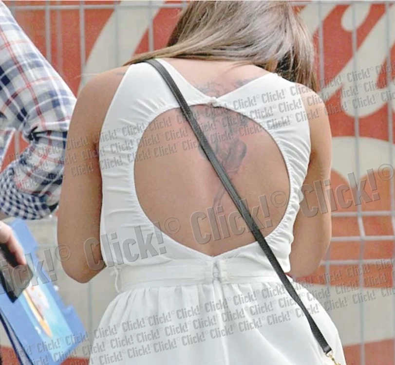 Roxana Vancea a mers la biserică îmbrăcată în ton cu vremurile