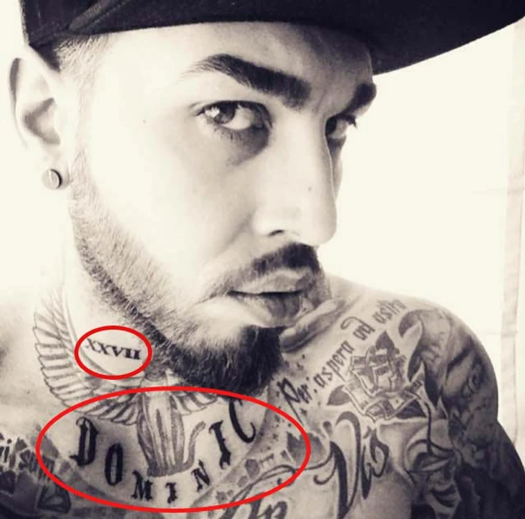 Alex Velea şi-a tatuat numele şi data de naştere ale băieţelului dăruit de Antonia