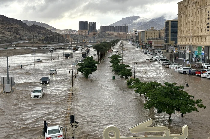 Inundații în Mecca/FOTO:AFP