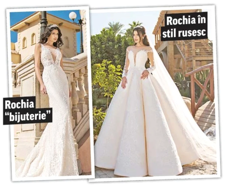 Aşa arată o rochie din noua colecţie