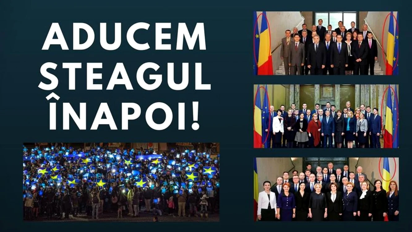 Imaginea de pe pagina de Facebook a evenimentului creat de Umbrela Anticorupţie Facebook