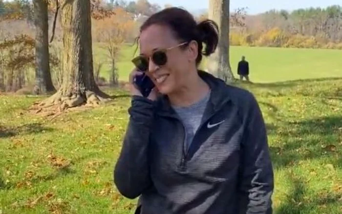 kamala harris telefon biden