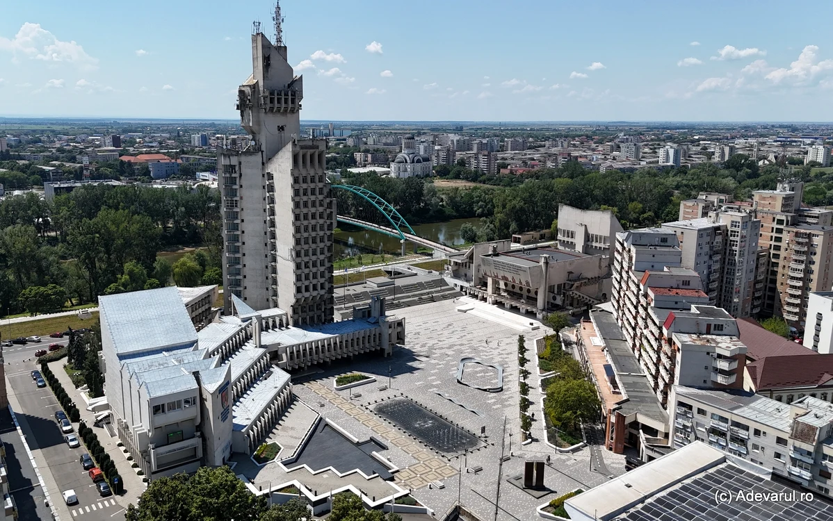 Palatul administrativ din Satu Mare. Foto: Daniel Guță. ADEVĂRUL