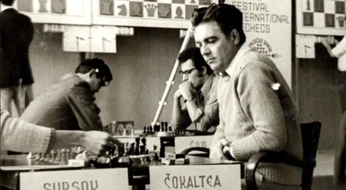 Victor Ciocâltea, la un concurs internaţional de şah. Foto Chass.com