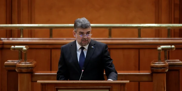 Şedinţa solemnă comună Senat Camera Deputaţilor - aniversare 15 ani aderare Uniunea Europeană - Marcel Ciolacu - 2 feb 2022 / FOTO Inquam Photos / George Călin