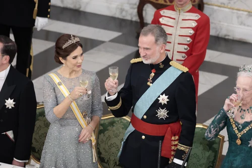 Letizia, Felipe, Mary, Margareta, familiile regale spaniolă și daneză, Foto Profimedia