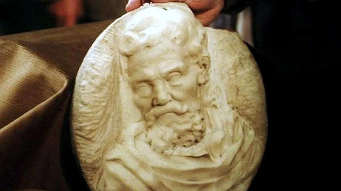 Unicul autoportret în marmură al lui Michelangelo a fost identificat jpeg