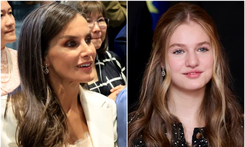 Printesa Leonor si Regina Letizia impart aceleasi bijuterii   Getty Images jpg