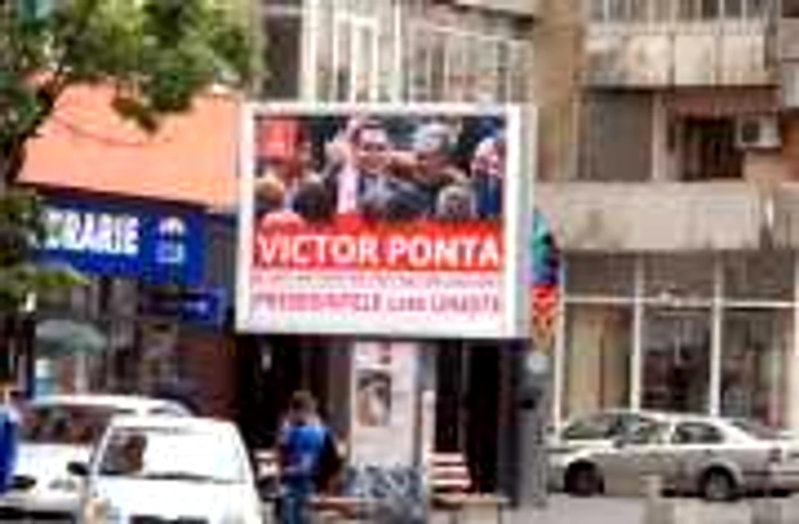 Sloganul de campanie al lui Victor Ponta este ”Preşedintele care uneşte” FOTO Roberto Sălceanu