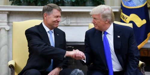 Klaus Iohannis, întrevedere cu preşedintele Donald Trump, la Washington DC, în iunie 2017 (© presidency.ro)