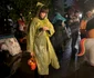 Renata, fiica Liviei Graur, la colindat de Halloween 