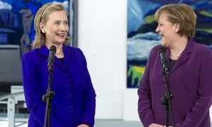 hillary clinton si angela merkel 