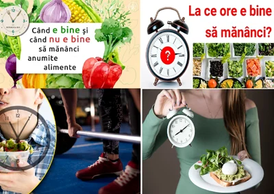 Ce contează mai mult   când sau ce mănânci Colaj