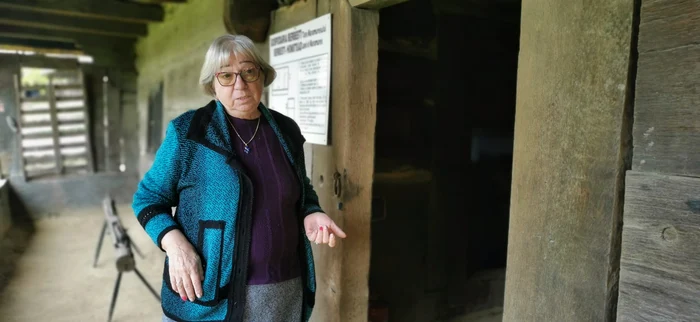 Janeta Ciocan, muzeograf FOTO Angela Sabău